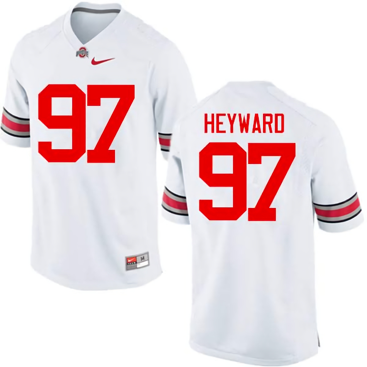 Cameron Heyward Ohio State Buckeyes Men's NCAA #97 Nike White College Stitched Football Jersey UVH1556EP